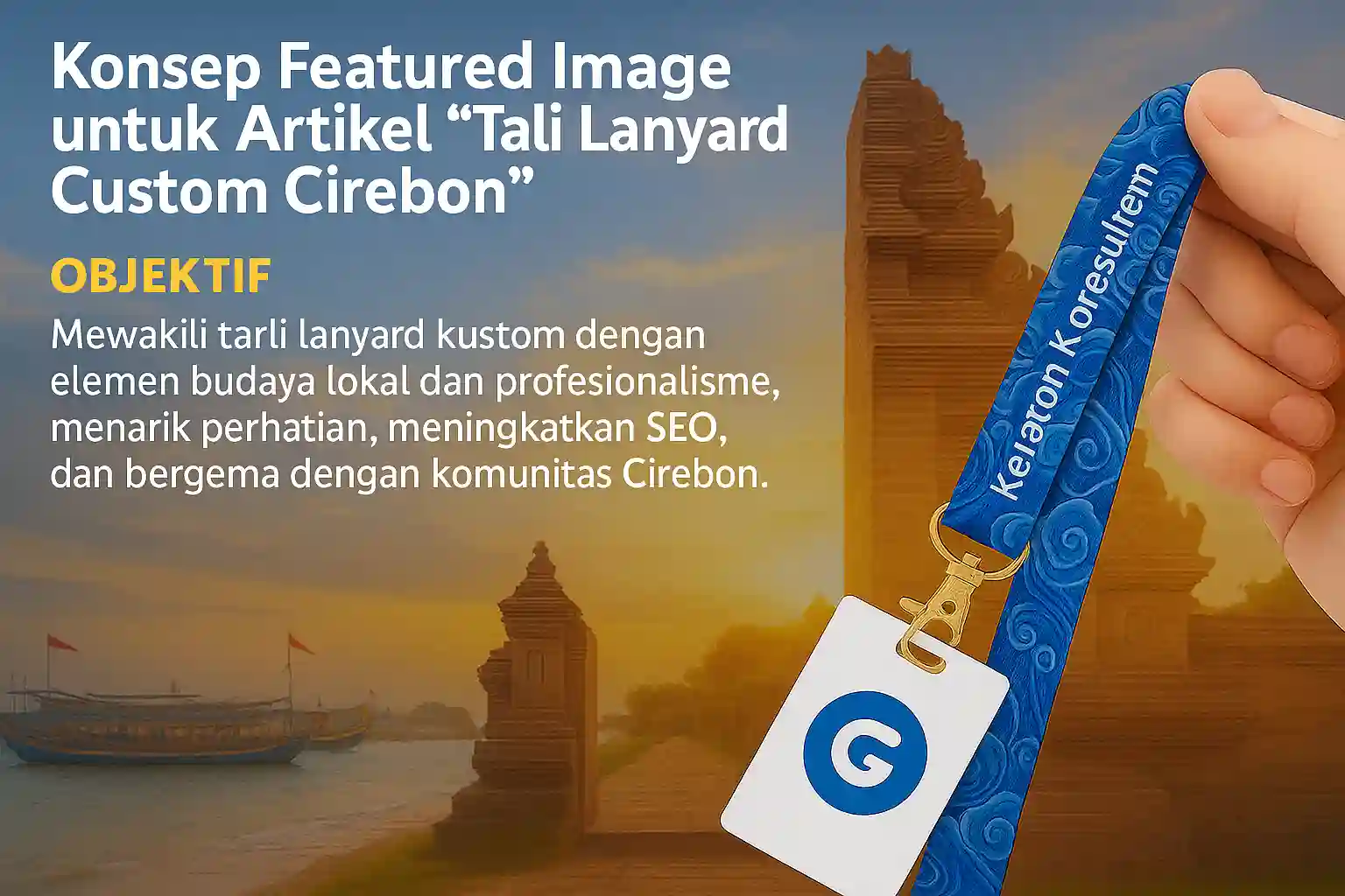 Tali Lanyard Custom Cirebon, disini Buatnya!